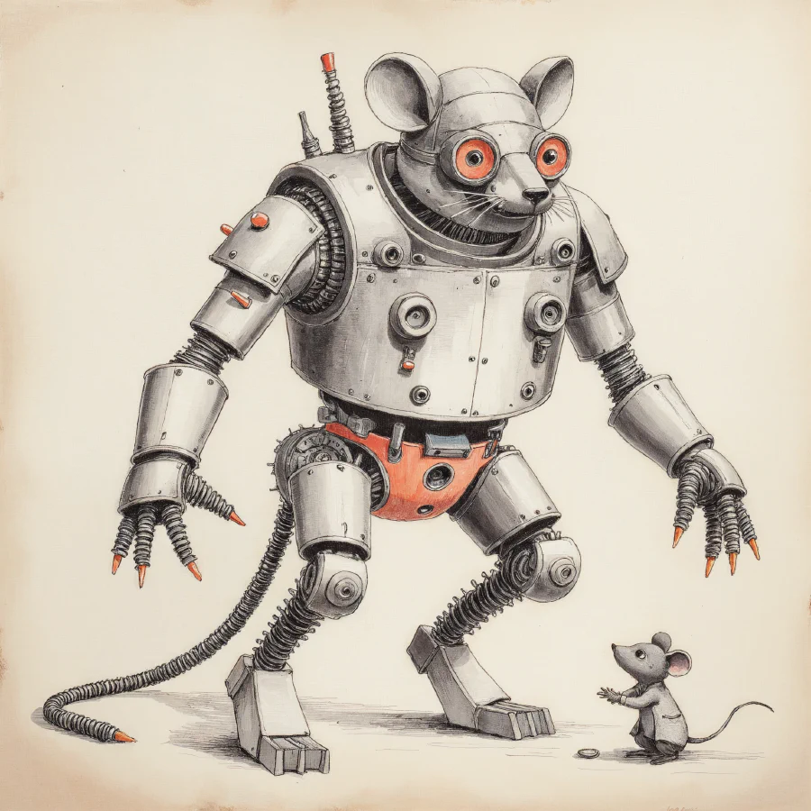 AI marketing system illustration